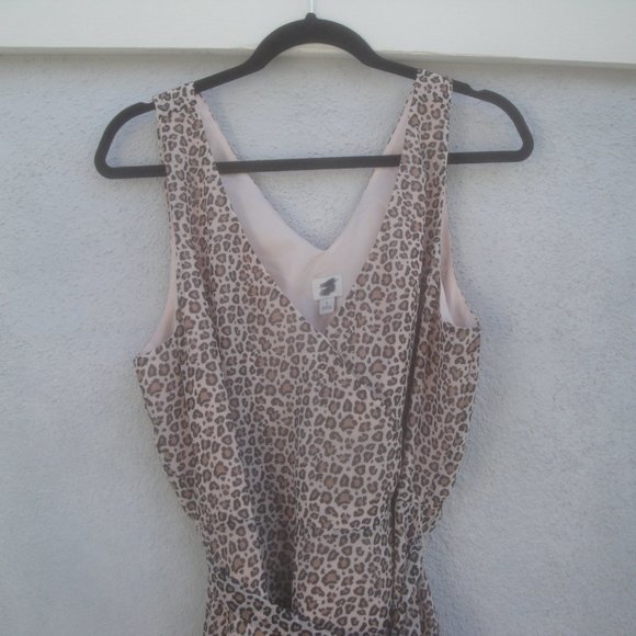 A New Day Animal Print Sleeveless Shift Dress M - Picture 3 of 8